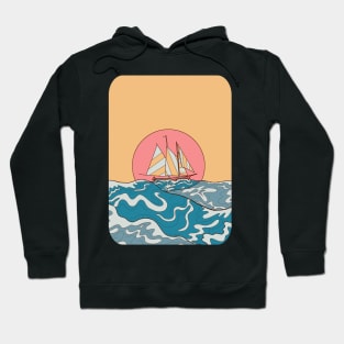 Ocean sailing Hoodie